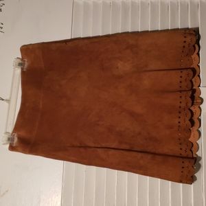 Karen Kane Leather Skirt